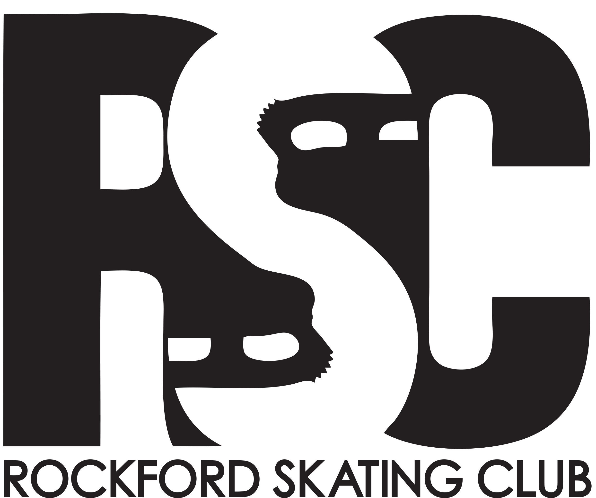 Rockford Skating Club Logo